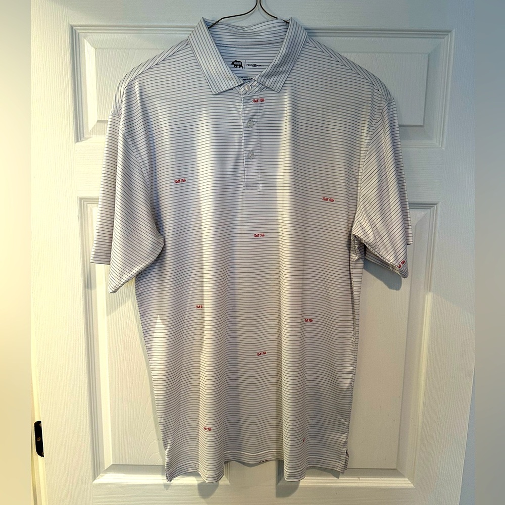 Onward Reserve Roll Tide Printed Script Performance Polo